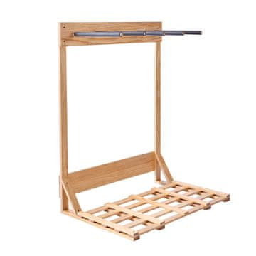 VEVOR Stojalo za deske SSSVS-03 91.5x61x114.5 cm naravno les