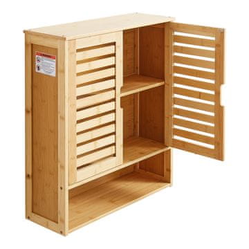 VEVOR Kopalniška viseča omarica 59x21x66.6 cm bela