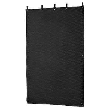 VEVOR Zvočno izolacijska odeja 2032x1219 mm črna