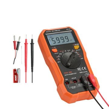 VEVOR Digitalni multimeter SS102, 196x97x43 mm