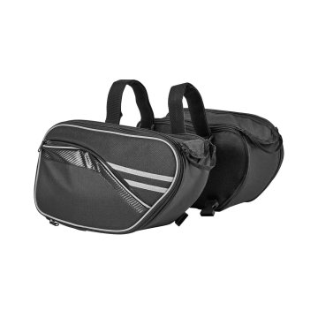 VEVOR Motoristična torba za sedlo 30x20x17 cm črna
