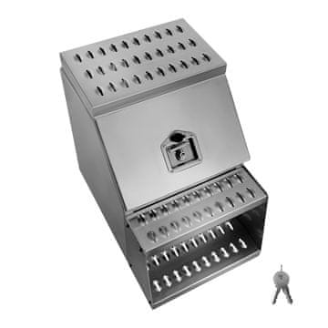 VEVOR Orodjarna Step 457x695x645 mm, stranska montaža, vodoodporna, za težke obremenitve, shranjevanje