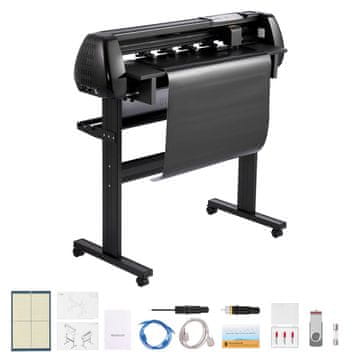 VEVOR Rezkalnik vinilnih folij SK-870L 1080x455x1030 mm, dvojni rezili