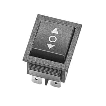 VEVOR Stikalo za preklop KCD4 31x25.2x31.8 mm črno