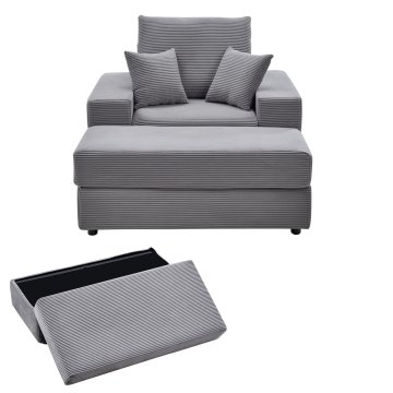 VEVOR Ležalnik stol 1036 1115x1490x740 mm siva
