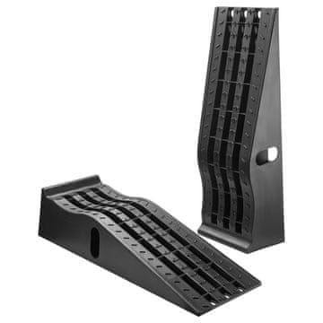 VEVOR Avtomobilske rampe 2 kosa 905x305x205 mm črne