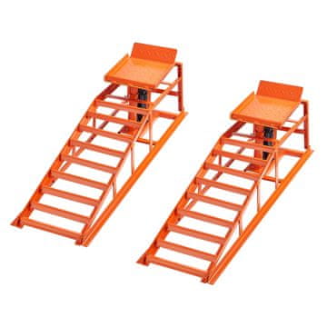 VEVOR Hidravlične avtomobilske rampe 2 kosa 1140x320x295 mm rdeče