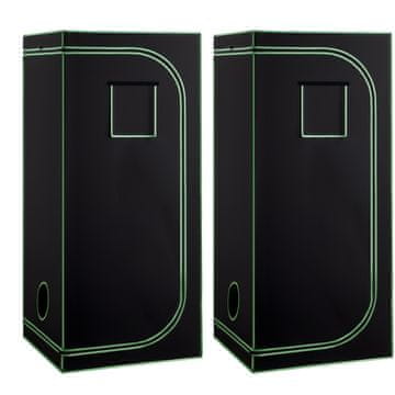 VEVOR Rastna šotor 80x80x180 cm Črna