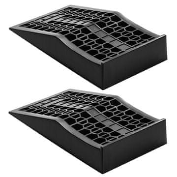 VEVOR Avtomobilske rampe 2 kosa 443x249x83 mm črne barve