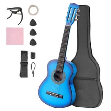 VEVOR Klasična kitara 78 cm modra