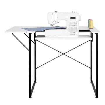 VEVOR Šivalna miza 1045x600x760 mm bela