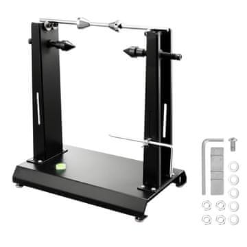VEVOR Utež za uravnoteženje koles motorja 490x300x545 mm 40 kg črna