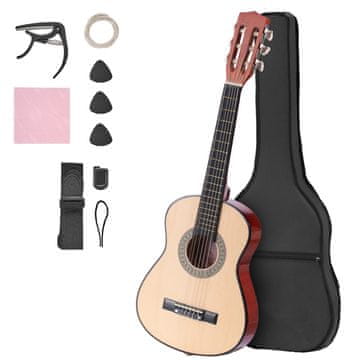 VEVOR Klasična kitara 78 cm naravna