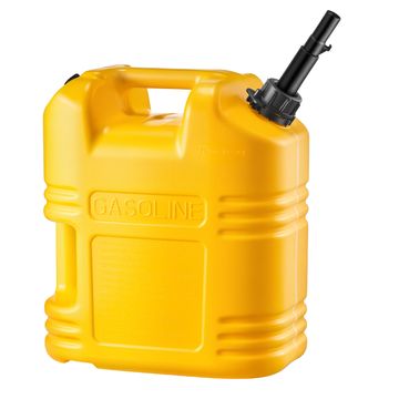 VEVOR Posoda za gorivo 19 L 34x23x38.5 cm rumena