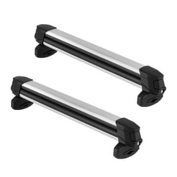 VEVOR Strešni nosilec za smuči in desko 915x85x100 mm črn