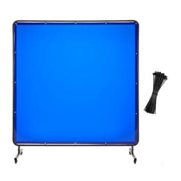 VEVOR Varilni zaslon 1.74x1.74 m modre barve