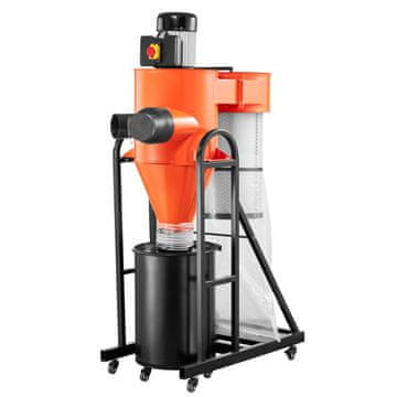 VEVOR Ciklon za zbiranje prahu, zbiralec prahu 1.5 KM, 1050x500x1560 mm, sistem za zbiranje prahu