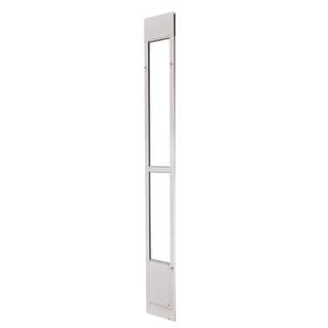 VEVOR Pasja vrata 2440x310x20 mm bela