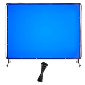 VEVOR Varilni zaslon 1.74x2.34 m modre barve