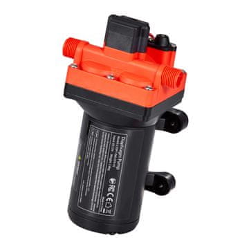 VEVOR Vodna črpalka 12V DC 22.7 L/min 70 PSI samosesalna membranska črna