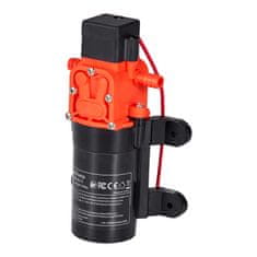 VEVOR Črpalka za vodni tlak 12V DC, 2-komorna, samosesalna membranska, 4.5 L/min, črna