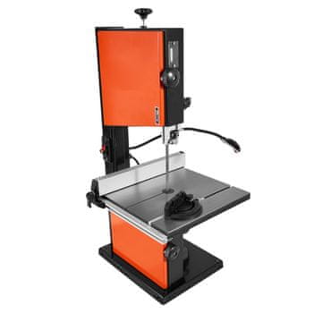 VEVOR Namizna trakasta žaga z dvema hitrostma, širina rezanja 254 mm, miza 335x340 mm, obdelava lesa