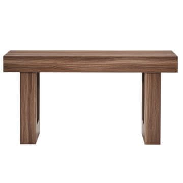 VEVOR Konsolna miza 160x35x85 cm rjava