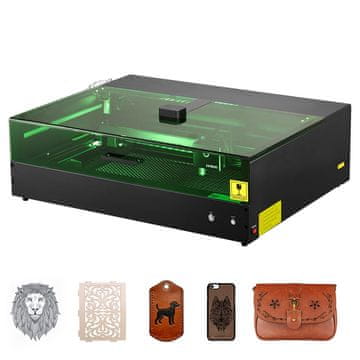 VEVOR Stroj za lasersko graviranje in rezanje 500x320 mm 20W ohišje