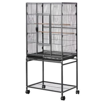 VEVOR Kletka za ptice ravna zgornja stran 625x425x1370 mm za shranjevanje