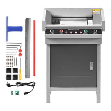 VEVOR Električni rezalnik papirja za težke obremenitve 650x770x1010 mm