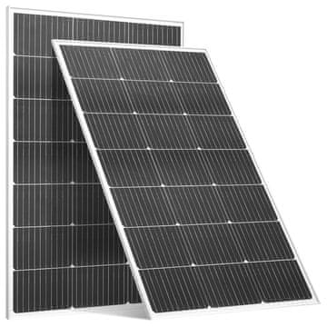 VEVOR Monokristalni sončni panel 100W komplet 89.5x58x3 cm