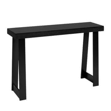 VEVOR Konsolna miza 118x30.5x81 cm Črna