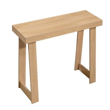 VEVOR Konsolna miza 91.5x30.5x81 cm Burlywood