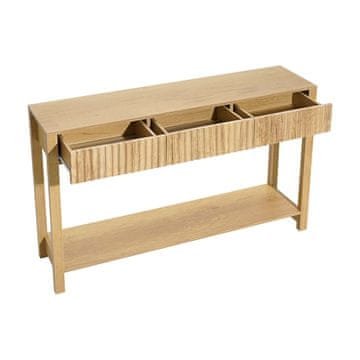 VEVOR Konsolna miza 120x30x80 cm Burlywood