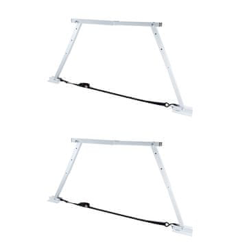 VEVOR Nastavljiv stabilizator za avtodom 304.8x711.2 mm srebrn zložljiv