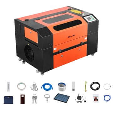 VEVOR Stroj za lasersko graviranje in rezanje 500x300 mm 50W