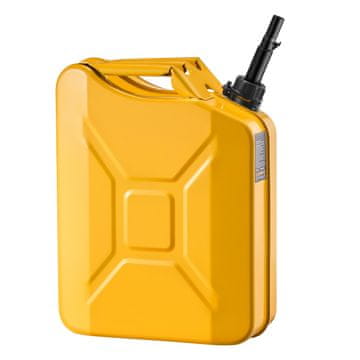 VEVOR Posoda za gorivo 20 L 36x18x51 cm rumena