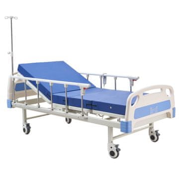 VEVOR Bolniška postelja 2 funkciji, popolnoma električna, 2135x960x870 mm, nosilnost 250 kg