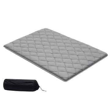 VEVOR Tatami podloga Zložljiva talna blazina 2032x1372x89 mm Siva