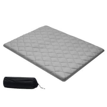 VEVOR Tatami podloga, velika velikost, zložljiva talna blazina 2032x1524x63.5 mm, siva
