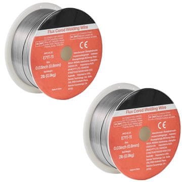 VEVOR Varilni žica E71T-11 100x17x45 mm 0.8 mm 0.9 kg