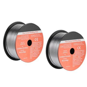 VEVOR Varilni žica E71T-11, jedro z žlindro, MIG, 107x110x105 mm, 0.9 mm, 0.45 kg, brez plina