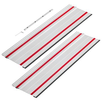 VEVOR Vodilo za tračno žago 1397 mm, rezalni razpon 2 x 698.5 mm, komplet