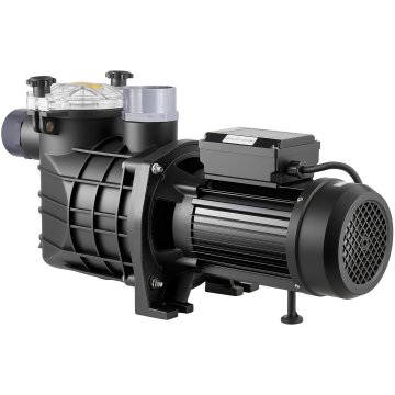 VEVOR Enojna hitrost črpalke za bazen 3000W 35000 L/H 19 m s časovnikom in košem za filter
