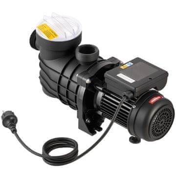 VEVOR Bazenska črpalka 250W, maksimalna višina dviga 8 m, največji pretok 11700 L/h, z filtrom košarice
