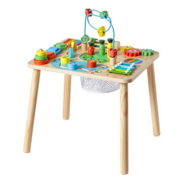 VEVOR Aktivnostna miza Montessori 13 v 1, 45x38x54.5 cm, lesena