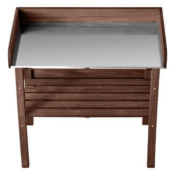 VEVOR Delovna miza za presajanje 78x38x82 cm rjava