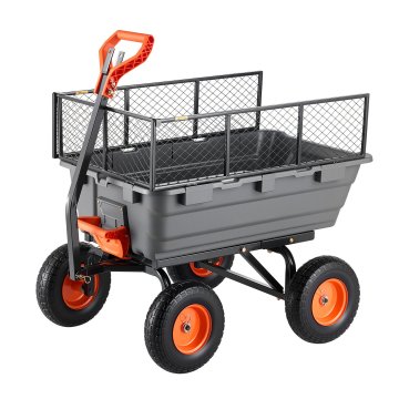 VEVOR Vrtni priklopnik 1100x790x660 mm 544 kg Zelen