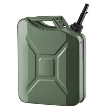 VEVOR Posoda za gorivo 20 L 36x18x51 cm Zelena