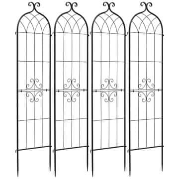 VEVOR Vrtna mreža 152x40.5 cm črna
